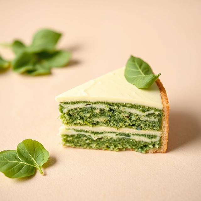 Spinach cake
