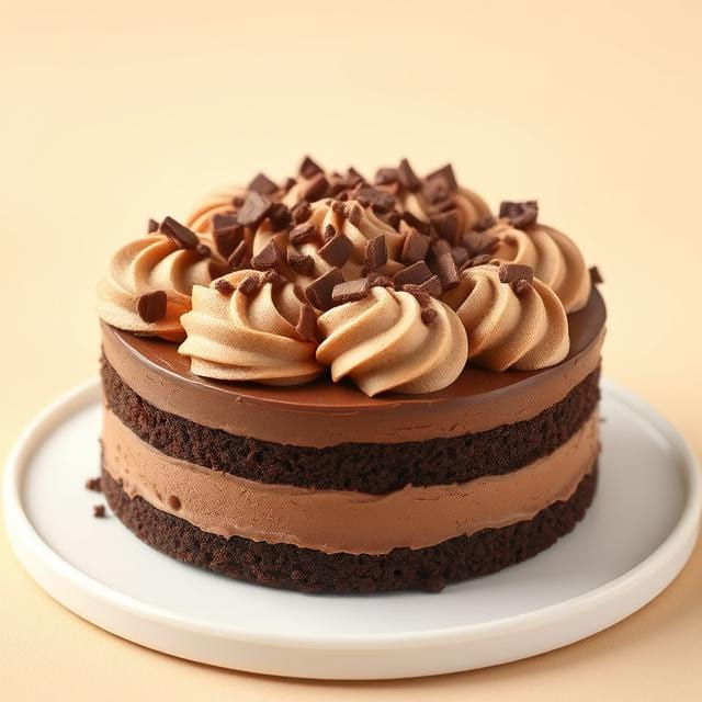 Chocolate Fudge Ice Cream Cake