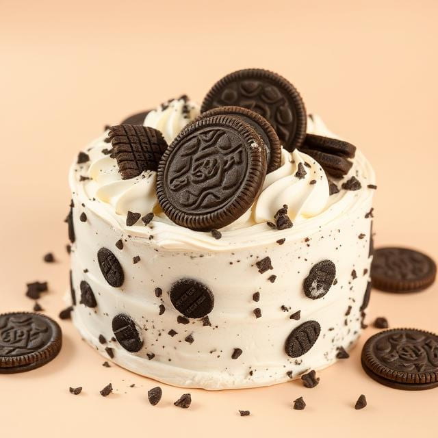 Cookies and Cream Ice Cream Cake