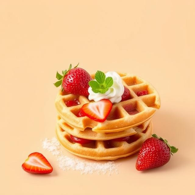 Strawberry Waffle