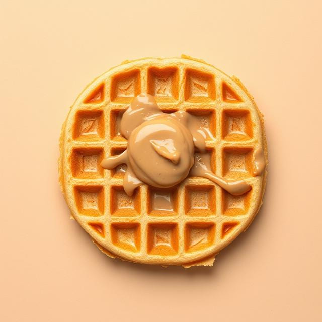 Peanut Butter Waffle